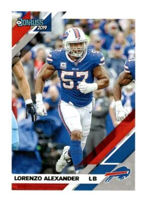 2019 Donruss #39 Lorenzo Alexander BILLS - Image 1 of 2