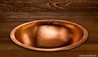 Kupfer Waschbecken copper washbasin luxury spa first class five star equipment