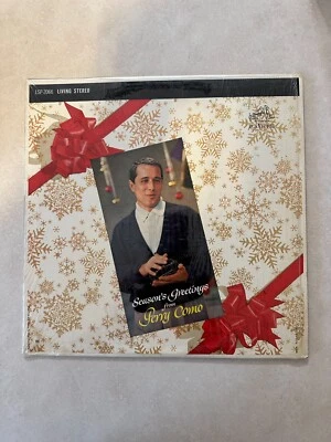 Perry Como - Season's Greetings From - VG+ 1959 RCA vinyl LP vintage - Christmas - Image 1 of 4