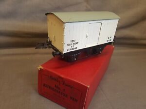 HORNBY O GAUGE 42215 BR WHITE 8T REFRIGERATOR VAN E165642 UNUSED EXCELLENT BOXED