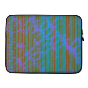 Funda para portátil "Stipes" universal acolchada de neopreno 13 y 15 pulgadas - Imagen 1 de 3