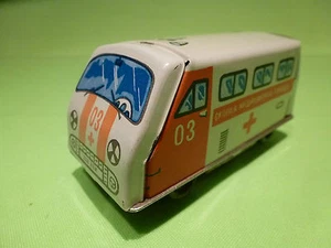 MADE IN USSR CCCP TIN TOYS BLECH - AMBULANCE No 03 - GOOD CONDITION - Picture 1 of 6