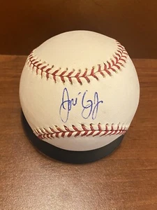 Jose Cruz Jr. Firmado Rawlings MLB Béisbol Marineros Azulejos Gigantes - Imagen 1 de 6