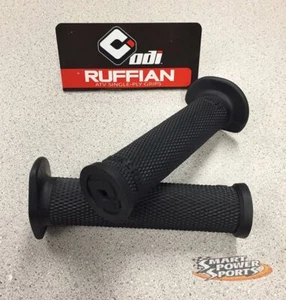 ODI Ruffian ATV Handlebar Grips -BLACK- Honda Suzuki Kawasaki - MADE IN USA - Picture 1 of 1