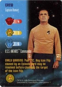 Star Trek TCG Captain Ramart [Crew] - Starfleet Manuevers - Picture 1 of 2