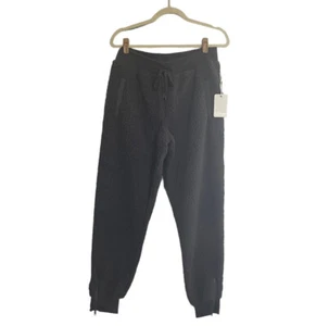 PJ Salvage XS Teddy Sherpa Fluffy Fleece Jogger Pants Lounge Gray NWT #PQBB - Picture 1 of 12