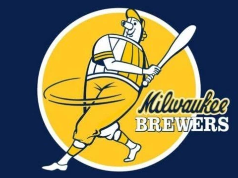 Milwaukee Brewers Flag 3x5 ft Indoor Outdoor MLB Retro Barrelman Logo (1970-77) Cover
