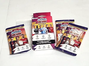 2023-24 Topps Match Attax UEFA Champions League Cards 4 Packs + Packet - Picture 1 of 5