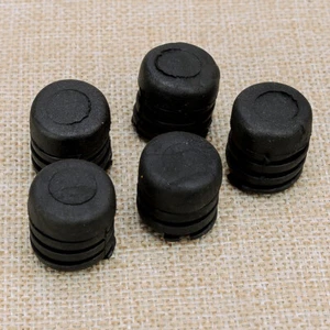 5pcs Black Car Front Bonnet Rubber Buffer Hood Washer Auto Part Fit For Nissan - Picture 1 of 4