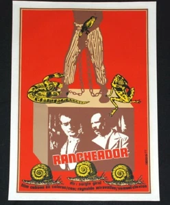 Póster original de la película cubana 1977 "Vaquero. Rancheador" como nuevo. Reboiro arte auténtico - Imagen 1 de 4