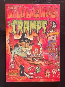 THE WILD WILD WORLD OF THE CRAMPS w/Poster First English Biography Of The Band - Picture 1 of 11