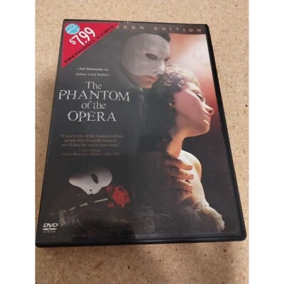 The Phantom of the Opera (DVD, 2005 Warner Bros.) Widescreen - Image 1 of 2