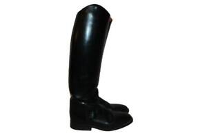 Petrie Leather Dressage Equestrian Show Riding Boots Black Euro 5.5 US 8, 48/35