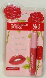 Smoke & Mirrors MATTE Liquid Lipstick Long Wearing Kiss Proof COSMOPOLITAN NIP