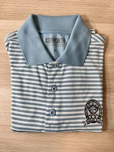 Camisa de golf 90th PGA Championship Oakland Hills a rayas para hombre talla M Ashworth - Imagen 1 de 10