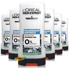 6x Loreal Men Expert Magnesium Defence Sensitive Shower Gel 300ml