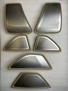 11-16 BMW F10 M5 550 535 528 BANG & OLUFSEN Covers Speaker Grille OEM ✅ - Picture 1 of 10