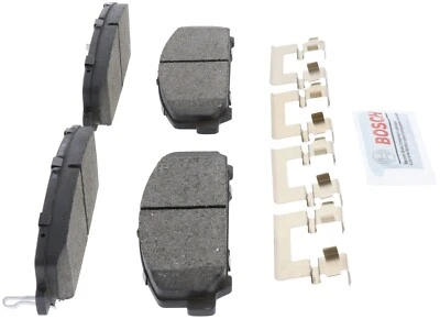 Pastillas de freno Bosch azul cerámica con herrajes delanteras para Nissan Armada 2005-2011 Foto 1 de 4