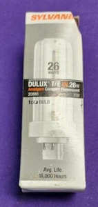Sylvania 20880 26W CF26DT/E/IN/830/ECO 4 Pin GX24q-3 Base 3000 Kelvin CFL - NOS - Picture 1 of 7