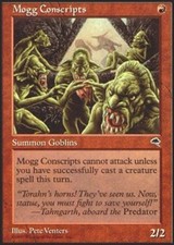 4x Mogg Conscripts ~ Near Mint Tempest MTG Magic x4 4 UltimateMTG Playset Red Ca