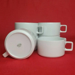 6x Arzberg Form 2006 Weiß Café Au Lait- Tassen Obertassen 350 ml Porzellan - Bild 1 von 3