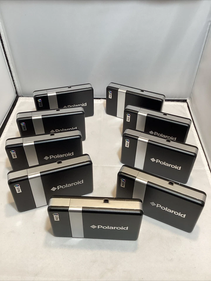 SET OF 9 Polaroid PoGo Instant Mobile Thermal Printer Zink Zero Ink *PARTS ONLY* - Image 1 of 4