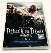 DVD Anime Attack On Titan Season 1-4 Vol.1-87 End + Junior High + 9 SP + 2  Movie