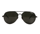 Linda Farrow Womens Elgin Aviator Oval Sunglasses Black Grey  Glasses Shades