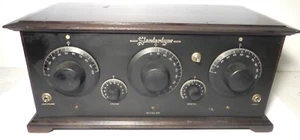 vintage STANDARDYNE MODEL B5  BATTTERY RADIO - Untested w/ ALL 5 GLOBE TUBES - Picture 1 of 10