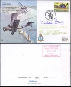 B20c 50th Ann Intro of Overstand to RAF Service Signed by Sir N. Beavis (C) - Bild 1 von 1
