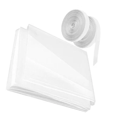 1 Set Winter Window Cover Thermal Window Cover Film Window Cov - Image 1 of 4