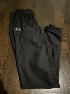 Under Armour Kids Tight Performance Apparel Leggings Black Medium - Picture 1 of 6