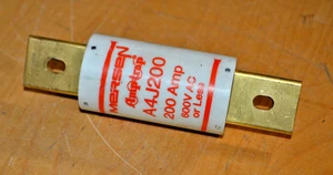 Mersen A4J200: 200Amp (200A) 600V AC Fast-Acting Class J Fuse (q) - Picture 1 of 6