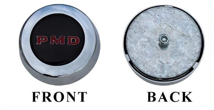 PONTIAC RALLY II 1967-70 TAPAS CENTRALES. JUEGO COMPLETO, NEGRO Foto 1 de 1