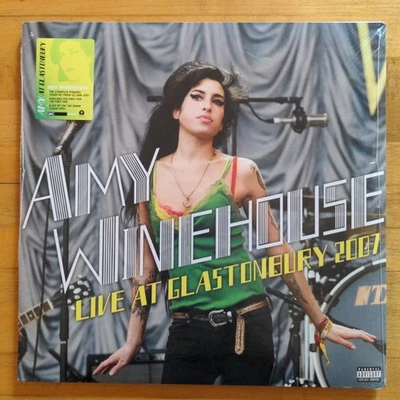 AMY WINEHOUSE Live at Glastonbury 2007 LE Clear 180g Vinyl 2xLP SEALED MINT - Image 1 of 2