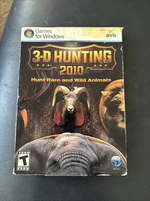 3-D Hunting 2010, Hunt Rare And Wild Animals, Games For Window - Image 1 of 2