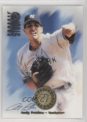 1997 Donruss Studio Master Strokes /2000 Andy Pettitte #6 - Image 1 of 2