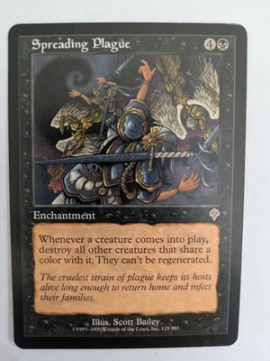 Spreading Plague Invasion MTG NM Free shipping with tracking - Image 1 of 2
