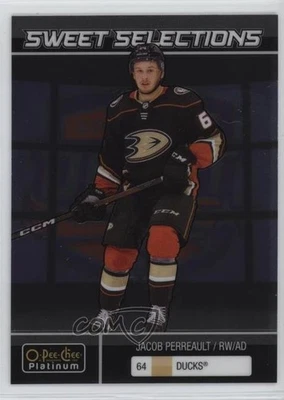 2022-23 O-Pee-Chee Platinum Sweet Selections Jacob Perreault #SS-3 Rookie RC - Image 1 of 2