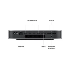 Apple Mac mini silber - Bild 1 von 3