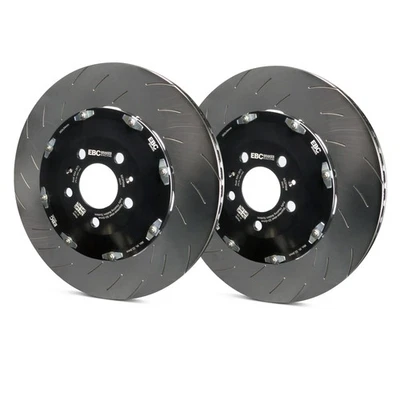 For Dodge Viper 02-17 EBC Fully-Floating Slotted 2-Piece Front Brake Rotors Foto 1 de 4