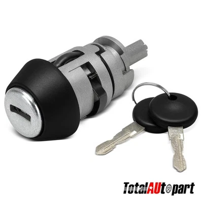 Cilindro de bloqueo de encendido Zamak 5 con llaves para Volkswagen Jetta Beetle Golf Audi Foto 1 de 4