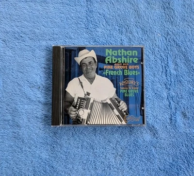 NATHAN ABSHIRE French Blues CD Cajun Arhoolie Foto 1 de 4