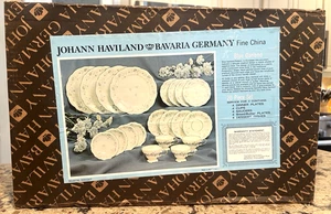 Johann Haviland BLUE GARLAND 20 Piece Set Bavaria 4 5-Piece Settings NEW IN BOX - Picture 1 of 3