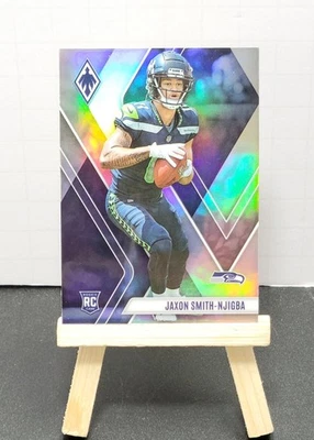 Jaxon Smith-Njigba RC 2023 Panini Phoenix Football  Silver Parallel #106 - Image 1 of 2