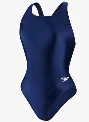 NEW Speedo Pro LT Youth Size 4/20 Sports Training One Piece Swimsuit in Navy - Image 1 of 4