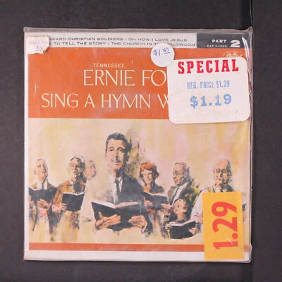 TENNESSEE ERNIE FORD: sing a hymn with me pt. 2 CAPITOL 7" EP 45 RPM Sealed Foto 1 de 2