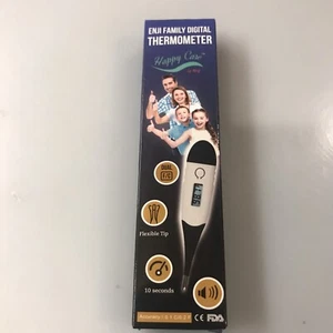 Termómetro digital de la familia Enji: oral, rectal, axila | punta flexible ¡nuevo en caja! - Imagen 1 de 5