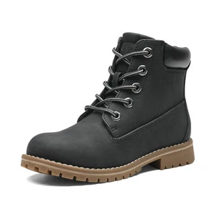 Youth Kids Boys Girls Snow Boots Ankle Boots Classic Fur Lined Oxford Boots - Picture 1 of 13