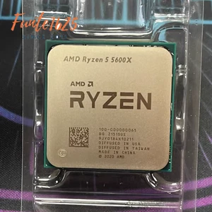 AMD Ryzen 5 5600X R5 5600X CPU Processor 3.7-4.6GHz 6 CORE 12Thr Socket AM4 - Picture 1 of 2